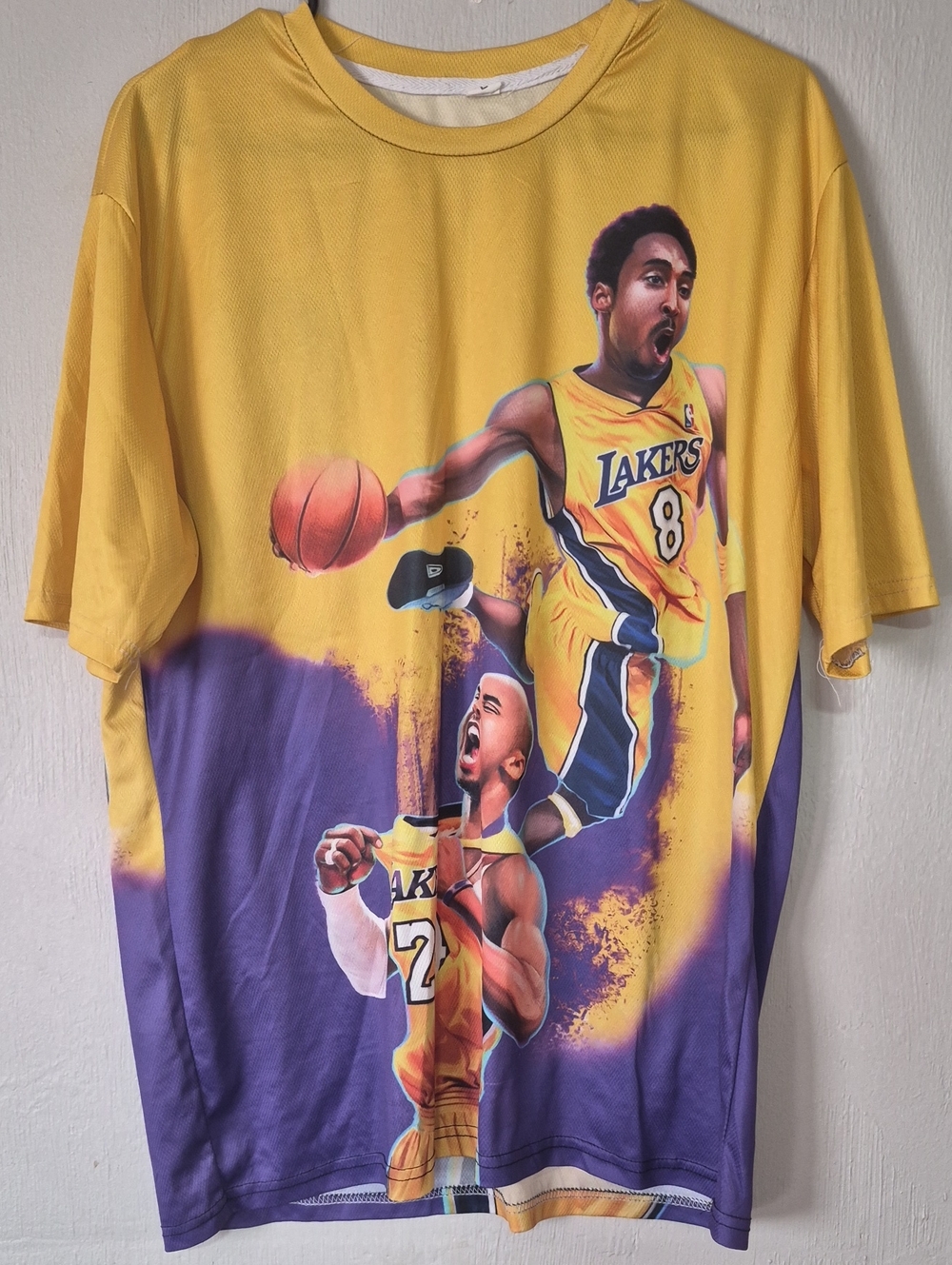 Graphic Kobe Bryant Lakers T-Shirt Size Large